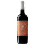 A bottle of Clos Du Val Napa Valley Cabernet Sauvignon (2022) with a terracota- colored label and white capsule.