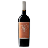 A bottle of Clos Du Val Napa Valley Cabernet Sauvignon (2022) with a terracota- colored label and white capsule.