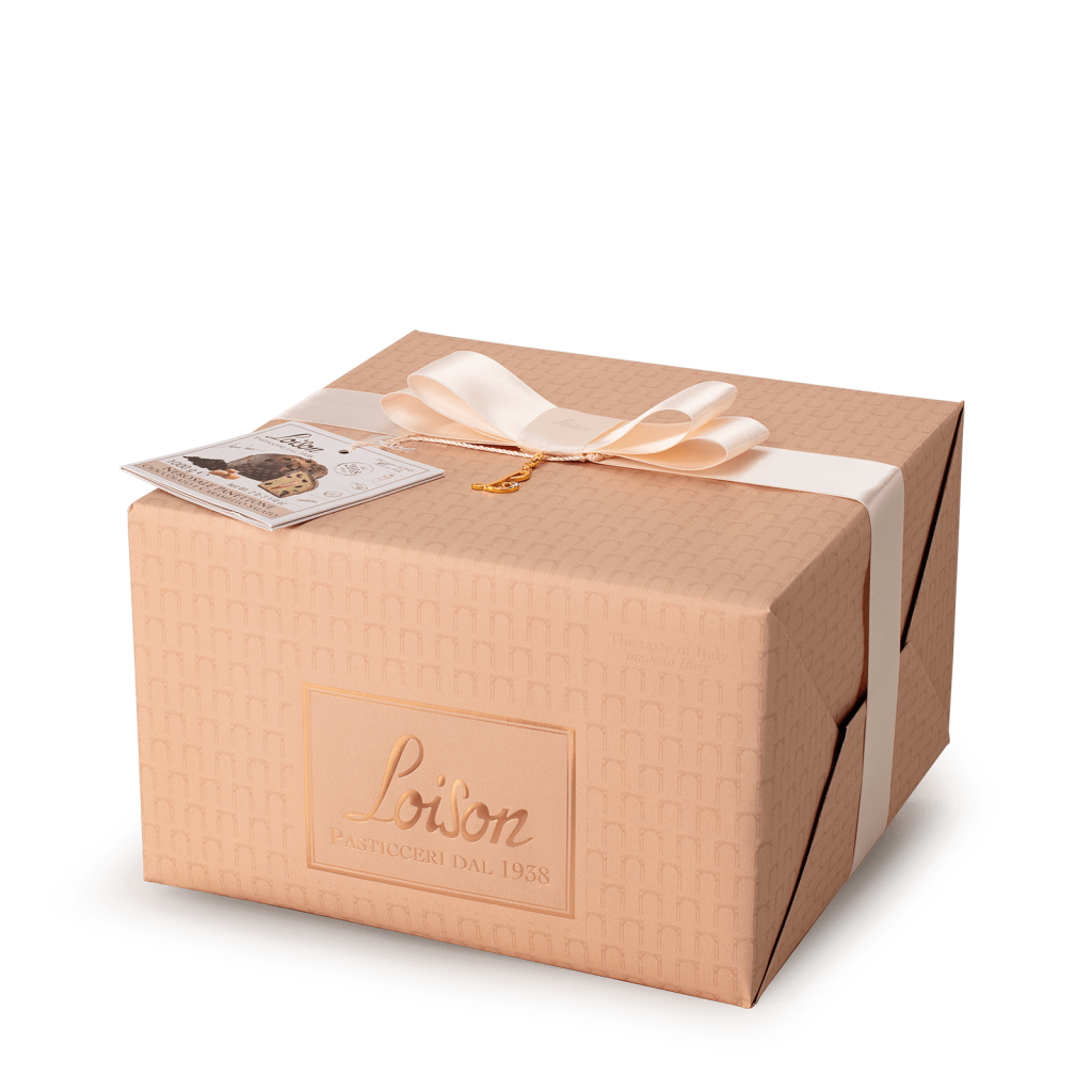 Gift box with a bow and card on a white background