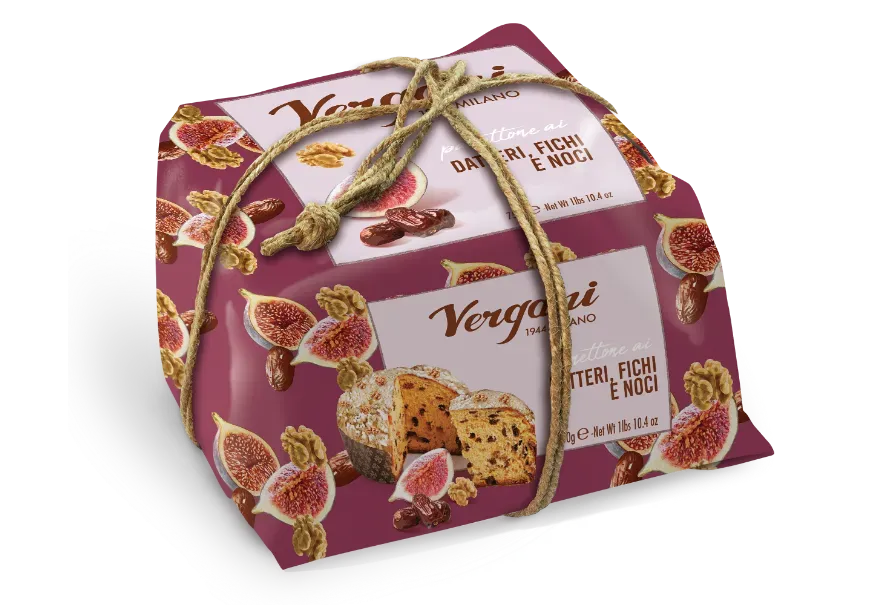 Vergani - Panettone Datteri, Fichi e Noci