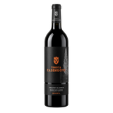A bottle of Tenuta Casenuove Chianti Classico with a dark label. 