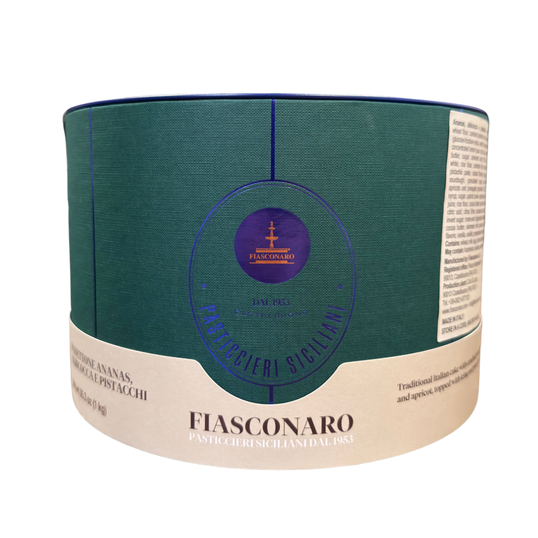 Fiasconaro - Panettone all'ananas, albicocca e pistacchi