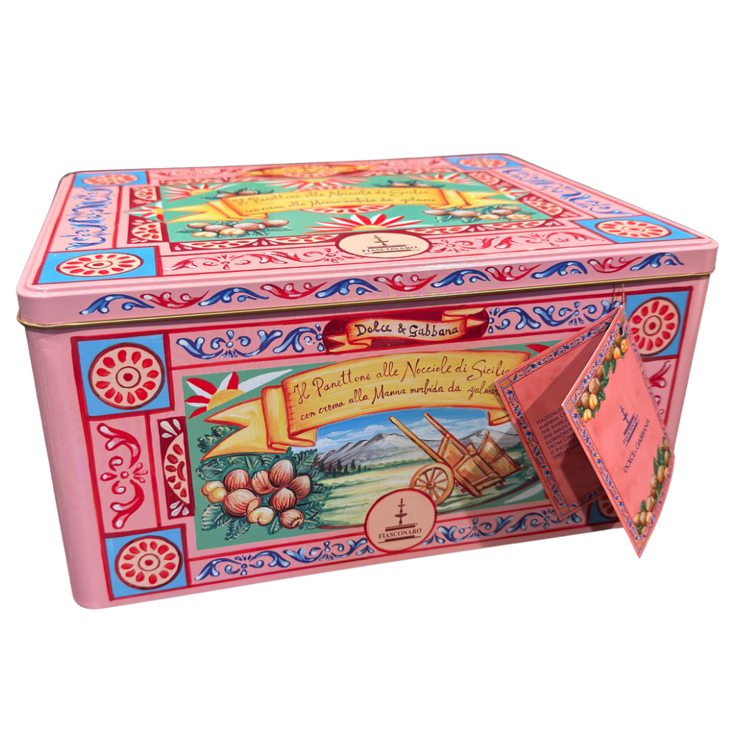 Fiasconaro x Dolce & Gabbana Panettone with Sicilian Hazelnut and Manna Cream (1kg)