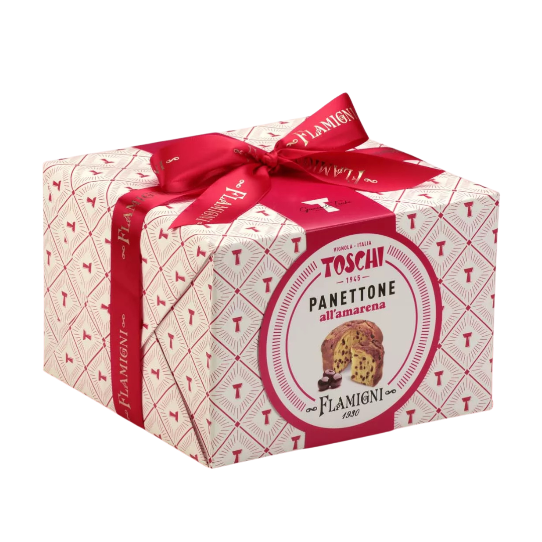 Flamigni - Panettone with sour cherries “Toschi”